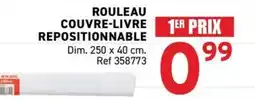Trafic BASIC ROULEAU COUVRE-LIVRE REPOSITIONNABLE offre