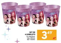 Trafic KPOP DEMON-HUNTERS Gobelets offre