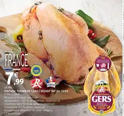 Intermarché Gers - pintade fermiere label rouge igp du offre
