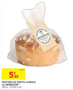 Intermarché PASTIDÉLICE PASTIS LANDAIS offre