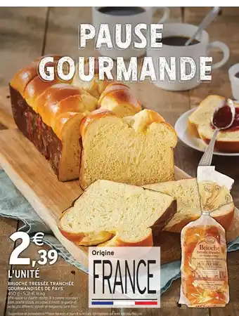 Signal - bouche tressée tranchée gourmande de pays