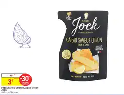 Intermarché JOCK Gâteau saveur citron offre
