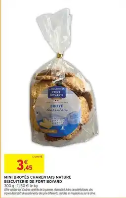 Intermarché Signal - mini broyes charentais nature offre