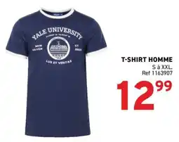 Trafic YALE UNIVERSITY T-SHIRT HOMME offre