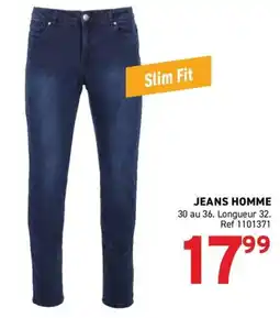Trafic JEANS HOMME offre