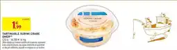 Intermarché Signal - tartinable surimi crabe offre