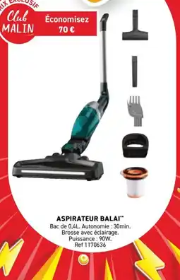 Trafic ASPIRATEUR BALAI offre