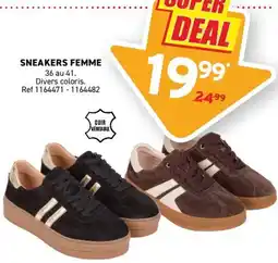 Trafic Sneakers femme offre