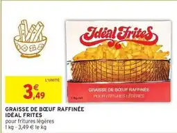 Intermarché Graisse de bœuf raffinée offre