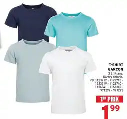 Trafic T-SHIRT GARCON offre