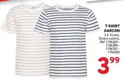 Trafic T-SHIRT GARCON offre