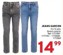 Trafic JEANS GARCON offre