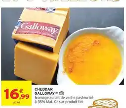 Intermarché Fini - cheddar offre