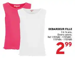 Trafic DEBARDEUR FILLE offre