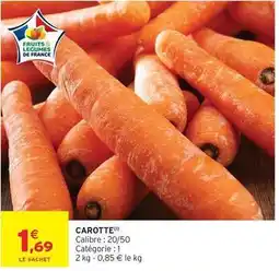 Intermarché Carotte offre