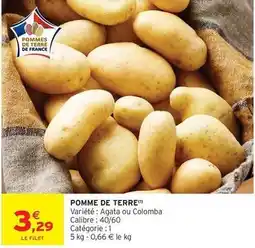 Intermarché Pomme de terre offre