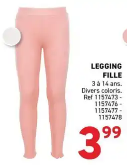 Trafic LEGGING FILLE offre