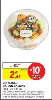 Intermarché Mix - wasabi offre