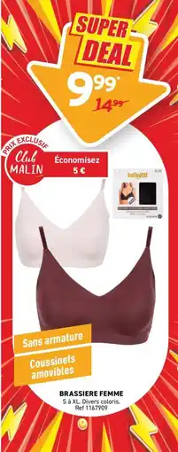 Trafic Brassière Femme offre