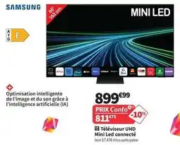 Conforama Samsung - fit téléviseur uhd mini led connecté offre