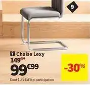 Conforama Chaise lexy offre