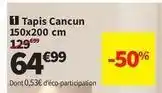 Conforama Tapis cancun 150x200 cm offre