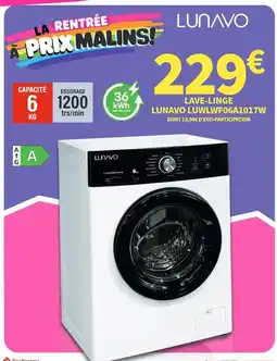 Conforama Lg - lave-linge luminfoga1017w offre