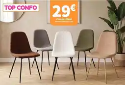 Conforama Chaise cotè offre