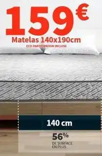 Conforama Matelas 140x190cm offre