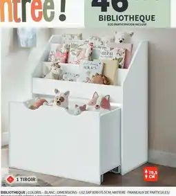Conforama Bibliotheque offre