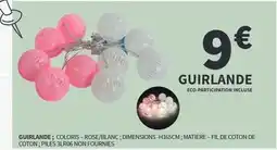 Conforama Guirlande offre