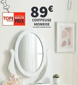 Conforama Monroe - coiffeuse offre