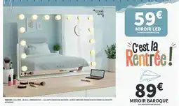 Conforama Miroir baroque offre