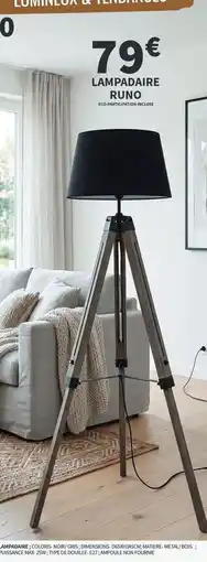 Conforama Lampadaire runo offre