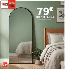 Conforama Miroir lanna offre