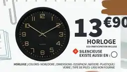 Conforama Quartz - horloge offre