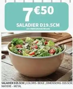 Conforama Saladier d19.5cm offre