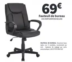 Conforama Fauteuil de bureau offre