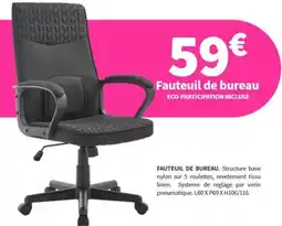Conforama Fauteuil de bureau offre