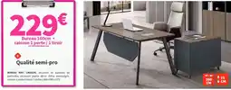 Conforama Bureau avec caisson offre