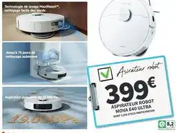 Conforama Mova aspirateur robot offre