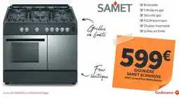 Conforama SAMET GAZINIÈRE offre