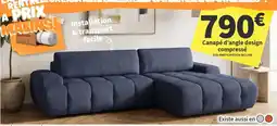 Conforama Conforama Canapé d'angle design offre