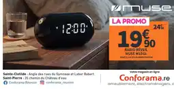 Conforama Muse radio réveil m15gl offre