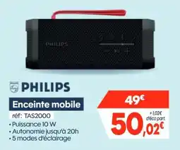 Pro&Cie PHILIPS Enceinte mobile offre