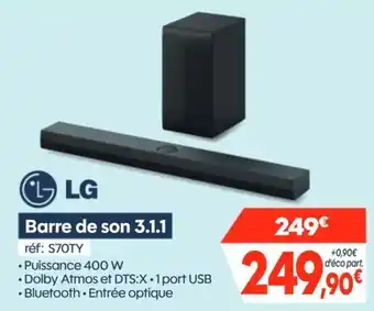 LG Barre de son 3.1.1