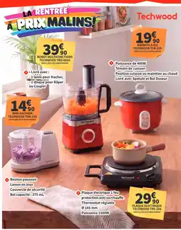 Conforama Techwood Robot multifonctions offre