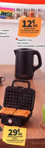 Conforama Techwood bouillioire offre