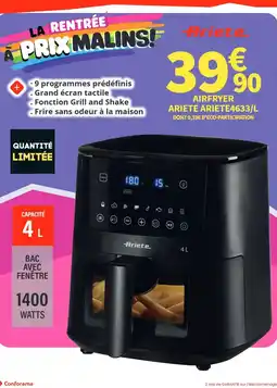 Conforama Ariete AIRFryer offre