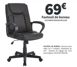 Conforama Fauteuil de bureau offre